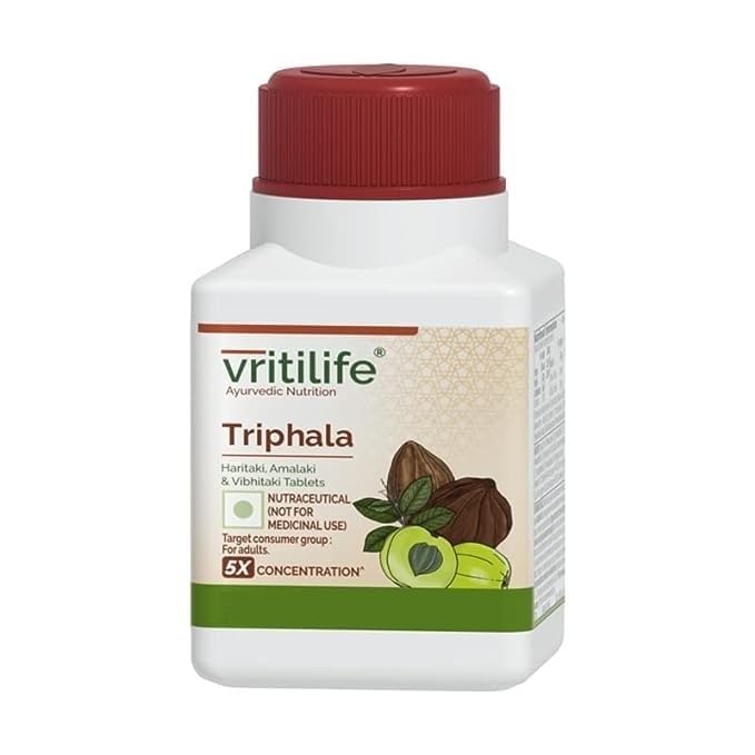 Ayurvedic Nutrition Triphala Haritaki, Amalaki & Vibhitaki (60 Tablets) (1) (B0CVL3HPGH) Amazon Price History, Amazon Price Tracker