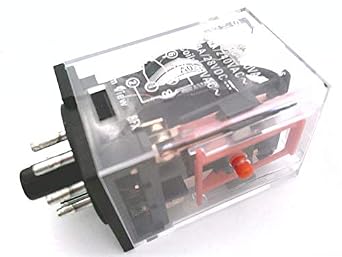 RADWELL Verified Substitute MK2PN-S-AC120-SUB 120VAC, 8-PIN, DPDT, Indicator & Push-to-Test Button, Plug in Style, Relay, Substitute for OMRON MK2PN-S-AC120