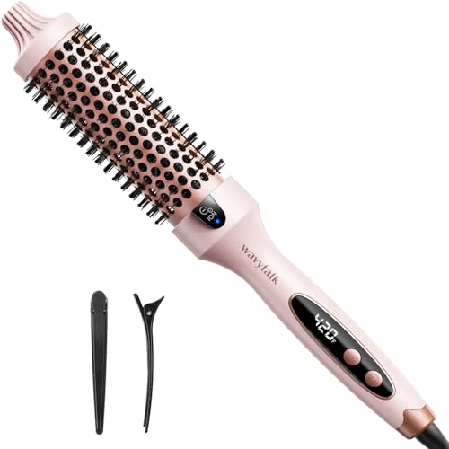 Thermal Brush for Blowout Look - Pink Sakura, 1.5 inch