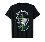Clan Johnston Last Name Scottish Flashcards Crest T-Shirt
