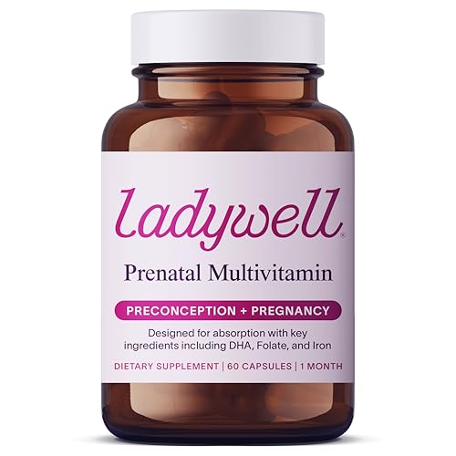 Ladywell Prenatal Multivitamin | Conception, Pregnancy & Postpartum | Key