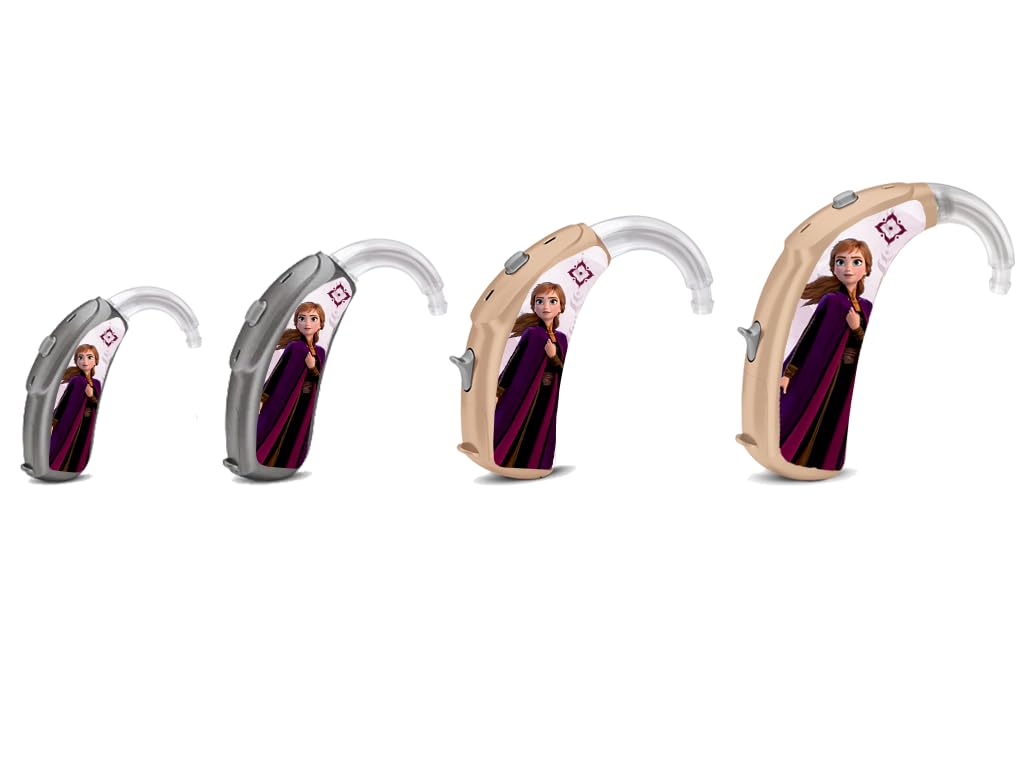 SmartEAR Disney Hearing Aid Skins, Disney Frozen - Anna, Universal