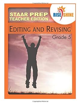 Paperback Rise & Shine STAAR Prep Grade 5 Editing & Revising Teacher Edition Book