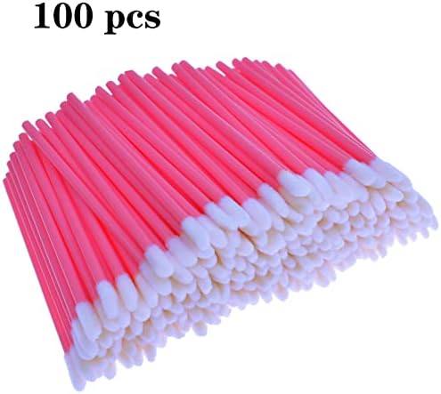 100 Pcs Disposable Lip Gloss Brush Make Up Lipstick Brushes Lip Applicators Wands