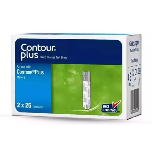 Generic Plus Blood Glucose Test Strips 50 Count No Coding Required