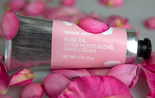 Rose Essential Oil Hand Cream - Trader Joe's Ultra Moisturizing Lotion (1 Tube) #TOP3
