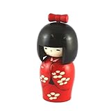 Materiale: legno. Bambola Kokeshi - Tsubomi
