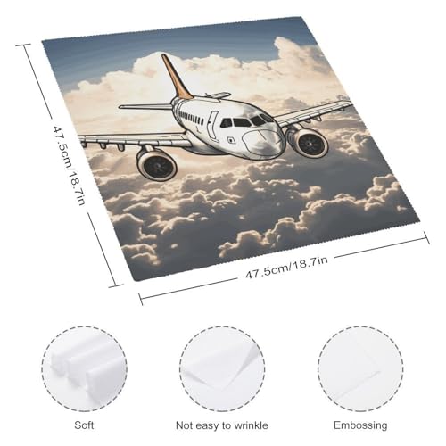 Servilletas de Tela Cuadradas 47.5x47.5 cm Pack 2 miniatura 2