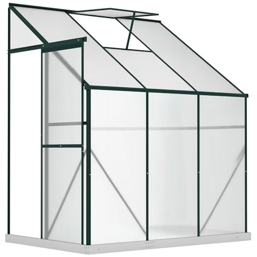 Outsunny 6'x4'x7' Greenhouse with Aluminum Frame