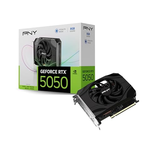 PNY Carte graphique NVIDIA Blackwell GeForce RTX™ 5050 VCG50508SFXPB1 8 Go DDR6 - vue 4