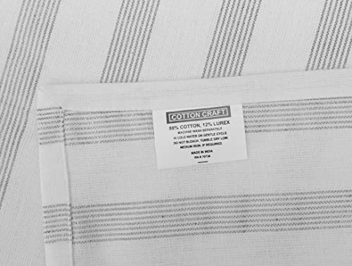 Servilletas de tela COTTON CRAFT 12 unidades 18x18 in miniatura 4