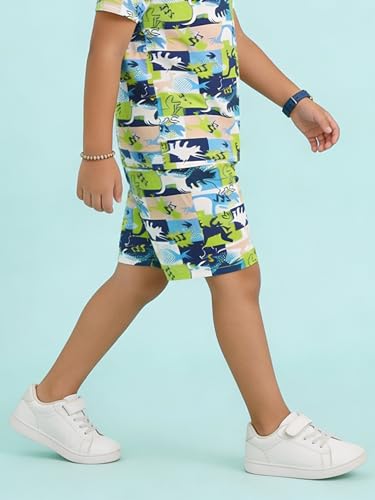 Image of KiddoPanti Boys Knee Length Basic Short