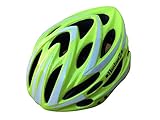 Talla: L ( 54 - 62 cm ) HardnutZ - Casco para bicicleta de carretera, Amarillo, talla 54-61cm