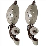 Leather Shepherd Strap Handmade Umbrella Rope Shepherd Strap Thrower Stone Old Style Slingshot (2 Packs)