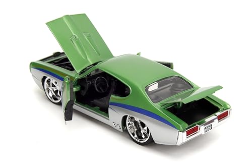 Jada Toys Bigtime Muscle 1:24 1969 Pontiac GTO miniatura 5