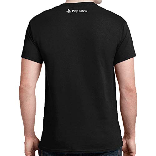 Camiseta Casual, Sony Playstation, Preto, G, Adulto Unissex