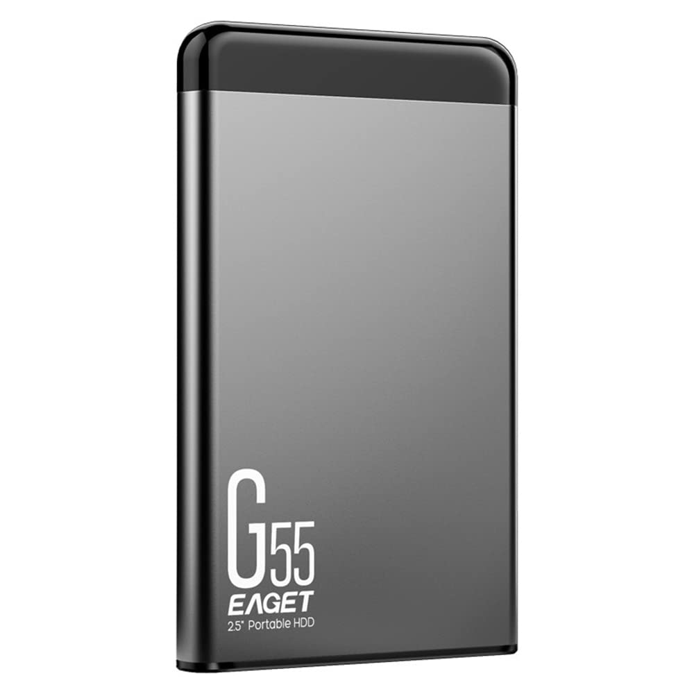 G55 500GB USB3.0 Mobile Hard Disk 2.5 inch Metal Mobile HDD High-Speed Stable Shockproof Hard Drive Wide Compatibility pekdi