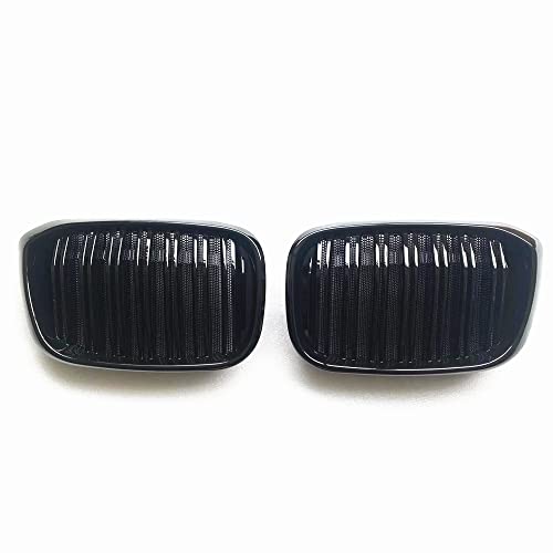 Grille de calandre avant pour X3 G01 2018-2021 | Capot supérieur noir