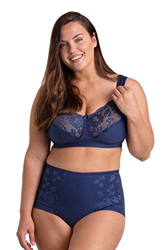 Miss Mary of Sweden Lovely Lace Sujetador de Mujer sin aro en algodón con Copa Alta Regalo para...
