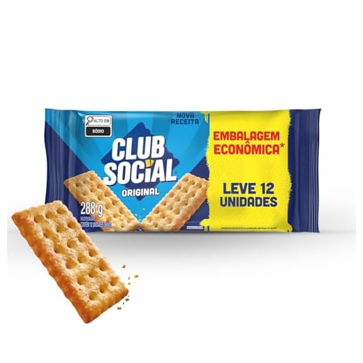 Club Social original - Biscoito regular, embalagem econômica, 288g