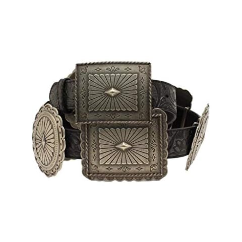 ARIAT Women's Embossed Concho Western Belt Cover