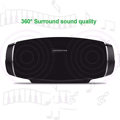 Sweet Kabelloser Bluetooth-Lautsprecher, Stereo-Bluetooth 4.0 Mit Noise Cancelling-Mikrofon Und FM-Radio-Unterstützung TF-Karte Outdoor White – Bild 3