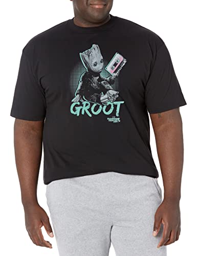 T-shirt Marvel Groot noir XX-Large le cadeau parfait pour les fans de comics
