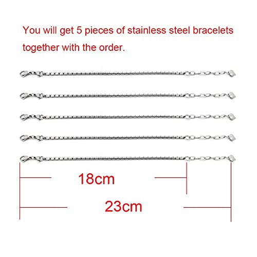 Yiqifly 40Pcs Jewelry Making Charms Rhinesotone Beads Assorted Colors And Styles Randomly (08) #TOP1