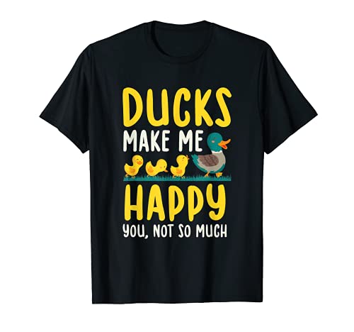 Duck Lover - Camisa para mujer y niña, diseño de pato Camiseta