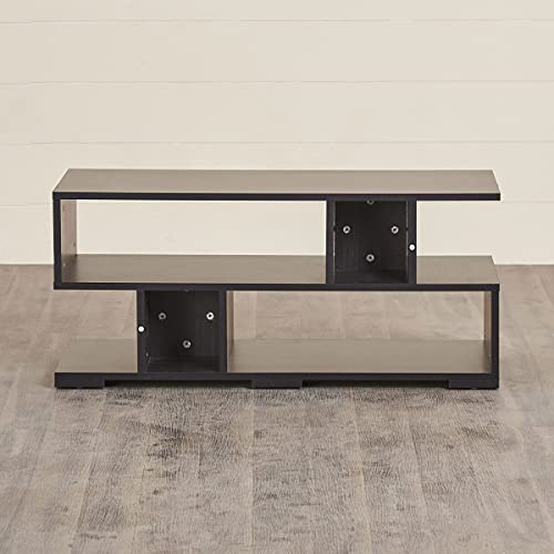 Image of Home Centre Helios Arvis Engineered Wood TV Unit, Walnut, 35 * 15 * 15 inches (Model: HELIOS-HC-TV02)