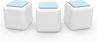 Whole Home WiFi System-WAVLINK AC1200 Dual-Band Mesh WiFi System,Up to 4000 Sq.ft. Coverage,Replaces WiFi Router & Extender, Touchlink, Parental Control, Full Gigabit, Wave 2, MU-MIMO, 3-Pack…