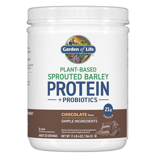 Garden of Life, Protein Sprouted Barley Probiotics...