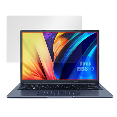 �~���r�b�N�X ASUS Vivobook 14X M1403 �V���[�Y �p �Ռ��z�� �ᔽ�� �R�� �ی� �t�B���� �h�w�� �h�C�A ���{�� OverLay Absorber