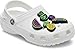 Jibbitz 5-Pack Peace & Love Shoe Charms for Crocs, LED Fun, Small
