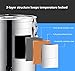 Termo con Grifo,Acero Inoxidable Dispensador de Bebidas,para Mantener Alimentos o Bebidas Calientes...