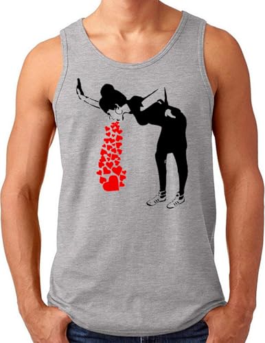 Débardeur Banksy grande taille pour homme : finis les hauts serrés du S au 4XL