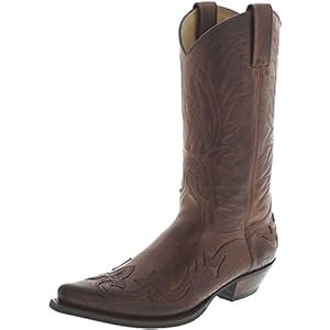 Fashion Boots Unisex Cowboy laarzen BU1005 Camello westernlaarzen