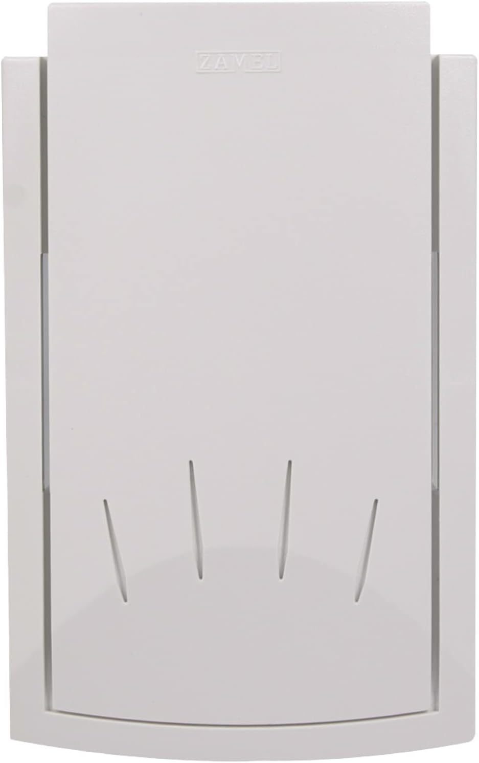 Electromechanical Wired Gong, Unrivalled, Easy and Comfortable to Use, Made of Plastic with Built-in Transformer, Two-tone Forte 230V White GNW-223-BIA Sundi