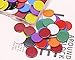 Shapenty 3/4Inch / 19mm Small Plastic Learning Counters Disks Chip Counting Discs Markers for Math Practice and Poker Chips Game Tokens with Storage Box, 9 Colors, 135PCS