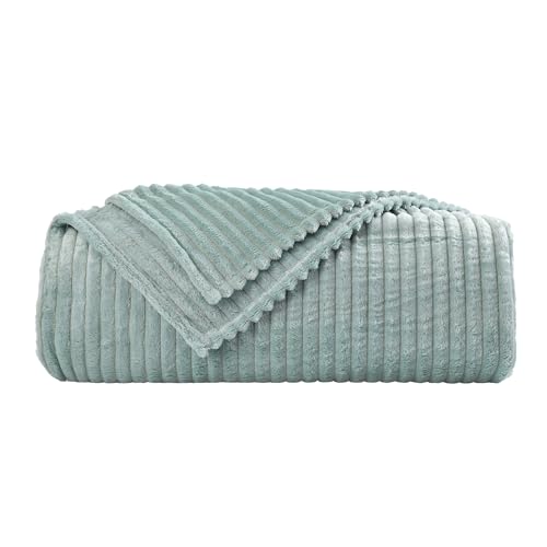 Frazadas Y Cobertores, Home PALASSI Cobija de Líneas Suave y Caliente Ideal para Cama o Sofa en Forro Polar, Distintos Colores y Tamaños Disponibles, Manta Polar con Fíbras Premium de...