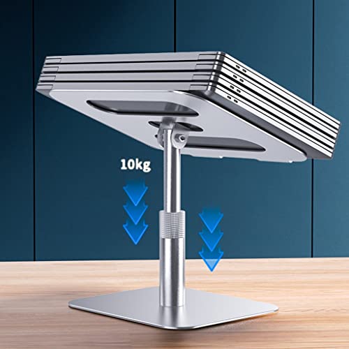 Soporte para ordenador portátil contra sobrecalentamiento base de aluminio de mesa 4