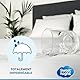 SWEET NIGHT – Matratzenbezug wasserdicht 80 x 190/200 cm | Bettwanzen- und Milbenschutz | Renoviert Matratze | Reißverschluss | ohne chemische Behandlung | Tiefe bis 25 cm