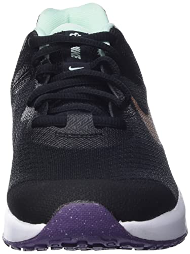 Nike Revolution 6 NN Boys Shoes Size 11.5, Color: Black/Blush/Teal