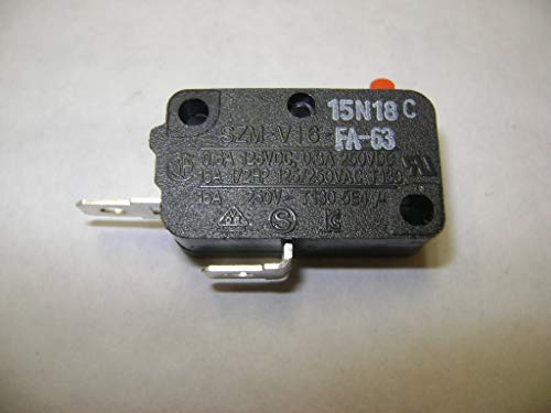 New Microwave Oven Door Micro Switch SZM-V16-FA-63 – Normally Open, DR1-1, NMD Brand 12 thumbnail image