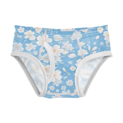 KLL Cherry Blossoms Baby Boys Cotton Athletic Underwear Breathable Undies