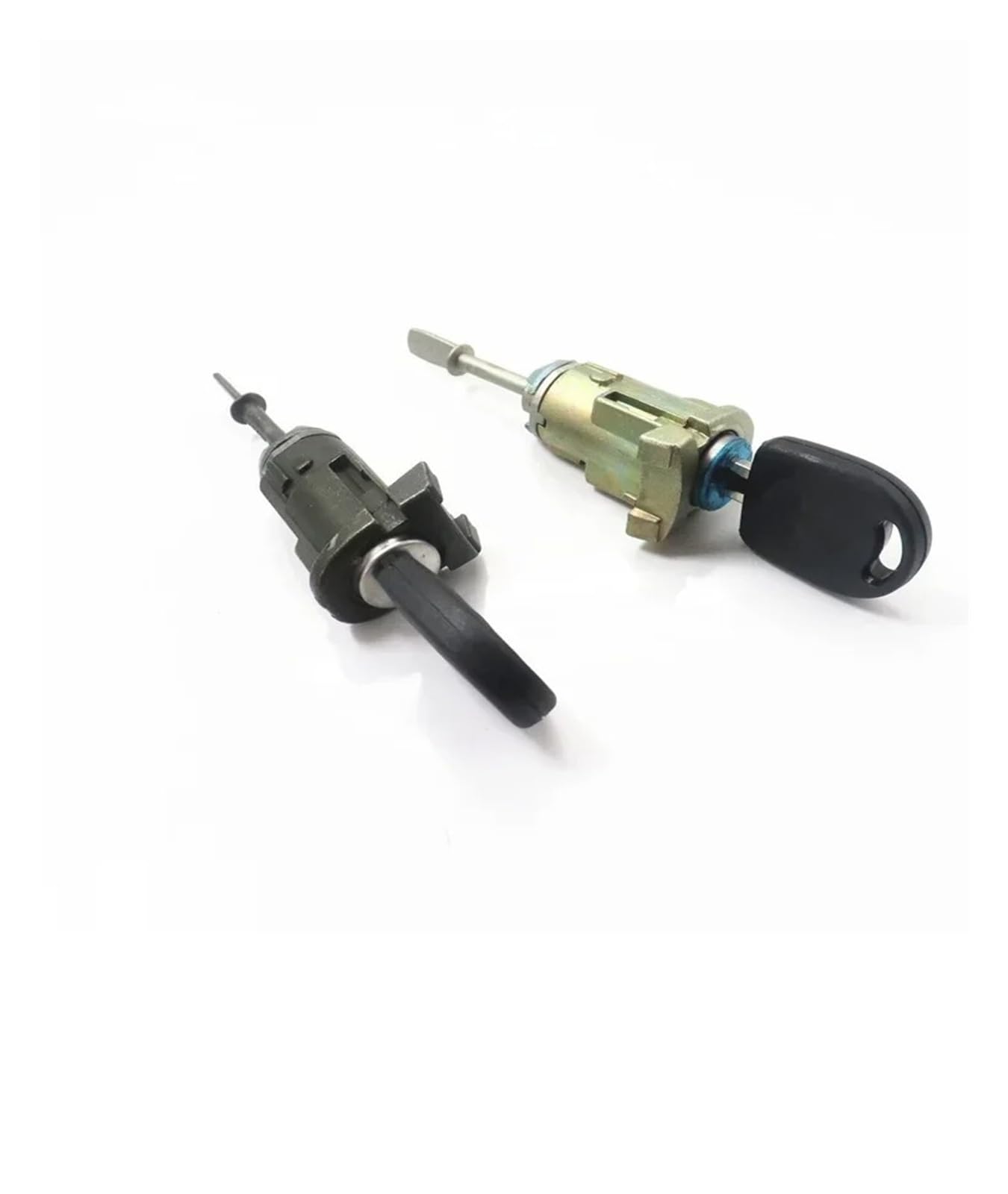 Nokrgqw One Color Car Latch Catch Actuator For Vw For Passat For B5 For Lupo Front Right & Left Driver Side Door Lock Cylinder With Key 3B0837167 3B0837168(3B0837167-3B0837168)