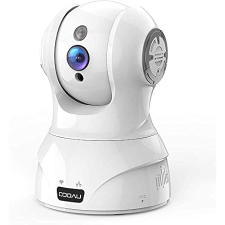 Amazon Co Jp 21強化版300万画素 Cooau ネットワークカメラ ペットカメラ ベビーモニター Ip防犯監視カメラ 室内wifi ワイヤレスカメラ 子供 ペット 老人見守りカメラ 双方向音声 暗視機能 動体検知 顔認識 音声検知 遠隔操作 自動追跡 警報通知 スマホ対応 録画