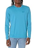 Jack Wolfskin Men's Sky Thermal Ls T M, Blue Pacific, XL
