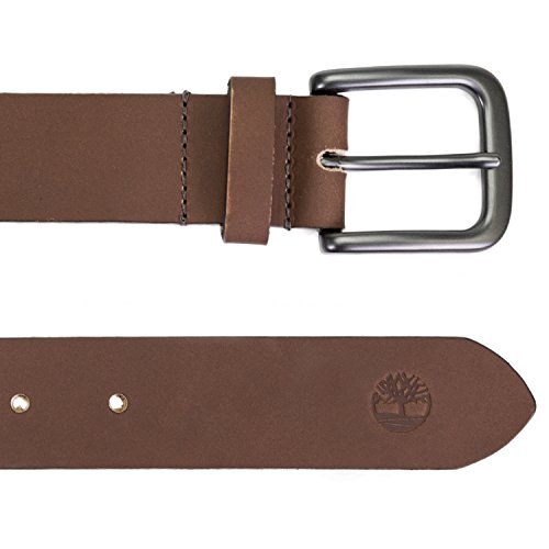 Timberland Men's 35mm Classic Buckle Jean Leather Belts