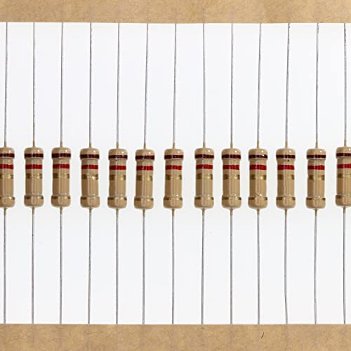 HUABAN 100 Pezzi 1 Watts 1W 1R2 1.2 Ohm 5%